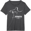 imageMarvels Thunderbolts  Taskmaster Silhouette TShirtDark Heather Grey