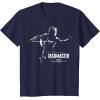 imageMarvels Thunderbolts  Taskmaster Silhouette TShirtNavy Blue