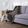 imageNorthwest Woven Jacquard Throw Blanket 46quot x 60quot Black Panther  Always JusticeBlack Panther  Always Justice