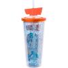 imageSilver Buffalo Marvel Avengers SpiderMan Plastic Cold Cup with Lid and Straw Topper 24 OuncesA Goofy Movie