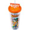 imageSilver Buffalo Marvel Avengers SpiderMan Plastic Cold Cup with Lid and Straw Topper 24 OuncesA Goofy Movie