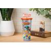 imageSilver Buffalo Marvel Avengers SpiderMan Plastic Cold Cup with Lid and Straw Topper 24 OuncesA Goofy Movie