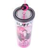 imageSilver Buffalo Marvel Avengers SpiderMan Plastic Cold Cup with Lid and Straw Topper 24 OuncesBuffy the Vampire Slayer
