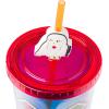 imageSilver Buffalo Marvel Avengers SpiderMan Plastic Cold Cup with Lid and Straw Topper 24 OuncesHarry Potter Hogwarts House Crest