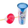 imageSilver Buffalo Marvel Avengers SpiderMan Plastic Cold Cup with Lid and Straw Topper 24 OuncesHarry Potter Hogwarts House Crest