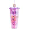 imageSilver Buffalo Marvel Avengers SpiderMan Plastic Cold Cup with Lid and Straw Topper 24 OuncesLilo and Stitch Life is a Party