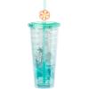 imageSilver Buffalo Marvel Avengers SpiderMan Plastic Cold Cup with Lid and Straw Topper 24 OuncesMoana