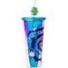 imageSilver Buffalo Marvel Avengers SpiderMan Plastic Cold Cup with Lid and Straw Topper 24 OuncesPixar Inside Out 2 Iridescent