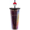 imageSilver Buffalo Marvel Avengers SpiderMan Plastic Cold Cup with Lid and Straw Topper 24 OuncesPokemon