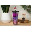 imageSilver Buffalo Marvel Avengers SpiderMan Plastic Cold Cup with Lid and Straw Topper 24 OuncesPokemon