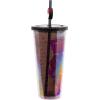 imageSilver Buffalo Marvel Avengers SpiderMan Plastic Cold Cup with Lid and Straw Topper 24 OuncesPokemon