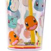 imageSilver Buffalo Marvel Avengers SpiderMan Plastic Cold Cup with Lid and Straw Topper 24 OuncesPokemon Faces