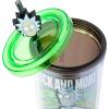 imageSilver Buffalo Marvel Avengers SpiderMan Plastic Cold Cup with Lid and Straw Topper 24 OuncesRicky and Morty Hugging
