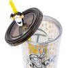 imageSilver Buffalo Marvel Avengers SpiderMan Plastic Cold Cup with Lid and Straw Topper 24 OuncesTigger