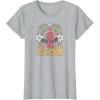 imageSpiderMan  Florals TShirtHeather Grey