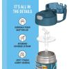 imageTHERMOS FUNTAINER Water Bottle with Straw  12 Ounce  Kids Stainless Steel Vacuum Insulated Water Bottle with Lid SpiderManDespicable Me 4