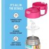 imageTHERMOS FUNTAINER Water Bottle with Straw  12 Ounce  Kids Stainless Steel Vacuum Insulated Water Bottle with Lid SpiderManLOL Surprise