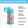 imageTHERMOS FUNTAINER Water Bottle with Straw  12 Ounce  Kids Stainless Steel Vacuum Insulated Water Bottle with Lid SpiderManMs Rachel