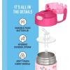 imageTHERMOS FUNTAINER Water Bottle with Straw  12 Ounce  Kids Stainless Steel Vacuum Insulated Water Bottle with Lid SpiderManPRESCHOOL MINNIE