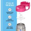 imageTHERMOS FUNTAINER Water Bottle with Straw  12 Ounce  Kids Stainless Steel Vacuum Insulated Water Bottle with Lid SpiderManPeppa Pig