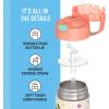 imageTHERMOS FUNTAINER Water Bottle with Straw  12 Ounce  Kids Stainless Steel Vacuum Insulated Water Bottle with Lid SpiderManPrincess
