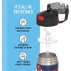 imageTHERMOS FUNTAINER Water Bottle with Straw  12 Ounce  Kids Stainless Steel Vacuum Insulated Water Bottle with Lid SpiderManSpiderMan