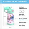imageTHERMOS FUNTAINER Water Bottle with Straw  12 Ounce  Kids Stainless Steel Vacuum Insulated Water Bottle with Lid SpiderManStitch