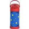 imageTHERMOS FUNTAINER Water Bottle with Straw  12 Ounce  Kids Stainless Steel Vacuum Insulated Water Bottle with Lid SpiderManSuperman