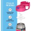 imageTHERMOS FUNTAINER Water Bottle with Straw  12 Ounce  Kids Stainless Steel Vacuum Insulated Water Bottle with Lid SpiderManThat Girl Lay Lay