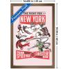 imageTrends International Marvel Marvel Vs  Fight For New York Wall Poster 34L x 224W Premium Unframed VersionBronze Framed Version