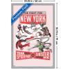 imageTrends International Marvel Marvel Vs  Fight For New York Wall Poster 34L x 224W Premium Unframed VersionGray Framed Version