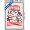 imageTrends International Marvel Marvel Vs  Fight For New York Wall Poster 34L x 224W Premium Unframed VersionGray Framed Version