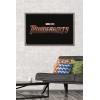 imageTrends International Marvel Thunderbolts  Logo Wall Poster 34L x 224W Premium Unframed VersionBarnwood Framed Version