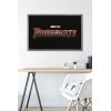 imageTrends International Marvel Thunderbolts  Logo Wall Poster 34L x 224W Premium Unframed VersionBarnwood Framed Version
