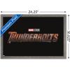 imageTrends International Marvel Thunderbolts  Logo Wall Poster 34L x 224W Premium Unframed VersionBarnwood Framed Version