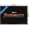 imageTrends International Marvel Thunderbolts  Logo Wall Poster 34L x 224W Premium Unframed VersionBlack Framed Version