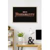 imageTrends International Marvel Thunderbolts  Logo Wall Poster 34L x 224W Premium Unframed VersionBlonde Framed Version