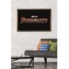 imageTrends International Marvel Thunderbolts  Logo Wall Poster 34L x 224W Premium Unframed VersionBronze Framed Version