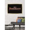 imageTrends International Marvel Thunderbolts  Logo Wall Poster 34L x 224W Premium Unframed VersionGold Framed Version
