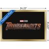 imageTrends International Marvel Thunderbolts  Logo Wall Poster 34L x 224W Premium Unframed VersionGold Framed Version