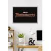 imageTrends International Marvel Thunderbolts  Logo Wall Poster 34L x 224W Premium Unframed VersionGray Framed Version