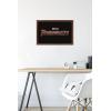 imageTrends International Marvel Thunderbolts  Logo Wall Poster 34L x 224W Premium Unframed VersionMahogany Framed Version