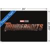 imageTrends International Marvel Thunderbolts  Logo Wall Poster 34L x 224W Premium Unframed VersionPremium Unframed Version