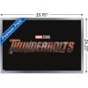 imageTrends International Marvel Thunderbolts  Logo Wall Poster 34L x 224W Premium Unframed VersionSilver Framed Version