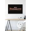 imageTrends International Marvel Thunderbolts  Logo Wall Poster 34L x 224W Premium Unframed VersionWhite Framed Version