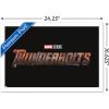 imageTrends International Marvel Thunderbolts  Logo Wall Poster 34L x 224W Premium Unframed VersionWhite Framed Version