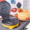 imageUncanny Brands Marvel Spiderman Waffle Maker Spideys Mask on Your Waffles Waffle IronIron Man