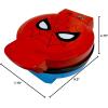 imageUncanny Brands Marvel Spiderman Waffle Maker Spideys Mask on Your Waffles Waffle IronSpiderMan
