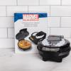 imageUncanny Brands Marvel Spiderman Waffle Maker Spideys Mask on Your Waffles Waffle IronVenom