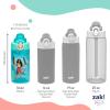 imageZak Designs Marvel SpiderMan Kids Spout Cover and Builtin Carrying Loop Made of Plastic LeakProof Water Bottle Design 16 oz BPAFreeDisney Moana Moana  Maui